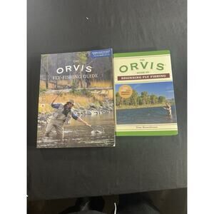 Orvis Fly Fishing Lot Of 2 Books Collection